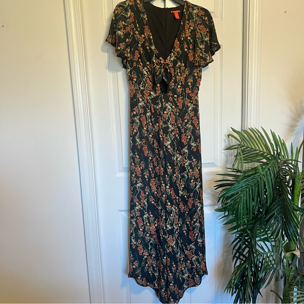 Chelsea & Violet Floral Jumpsuit with Slit Leg - Picture 5 of 12